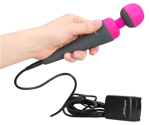 Palm Power Massager Fuschia Plug In - iVenuss