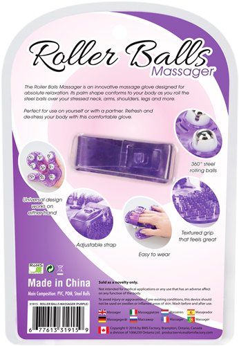 Roller Balls Massager Purple - iVenuss