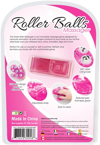 Roller Balls Massager Pink - iVenuss