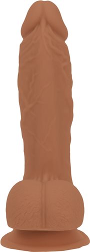Addiction 100% Silicone Steven 7.5in Caramel - iVenuss