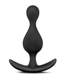 Anal Adventures Platinum Wave Plug Black - iVenuss