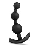 Anal Adventures Platinum Small Anal Beads Black - iVenuss