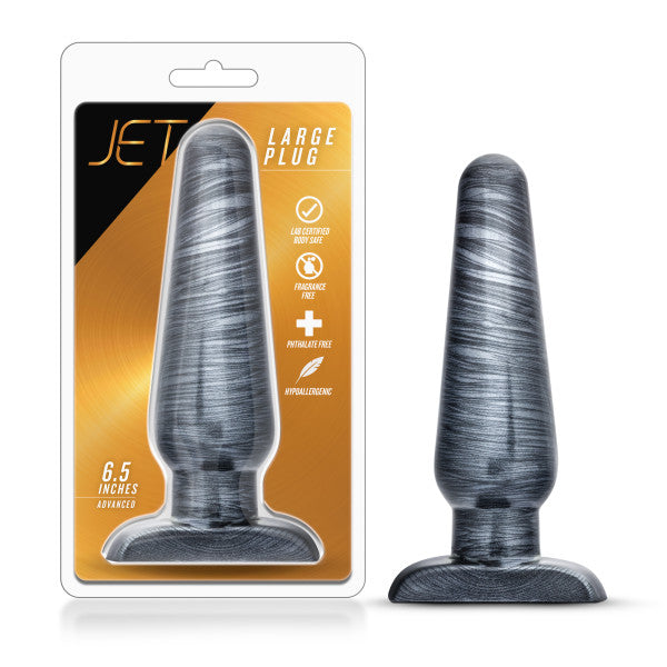Jet Large Plug Carbon Metallic Black - iVenuss