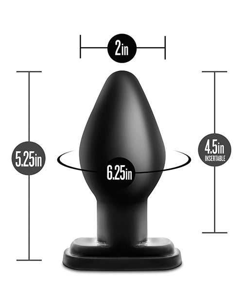 Anal Adventures Xl Plug Black - iVenuss