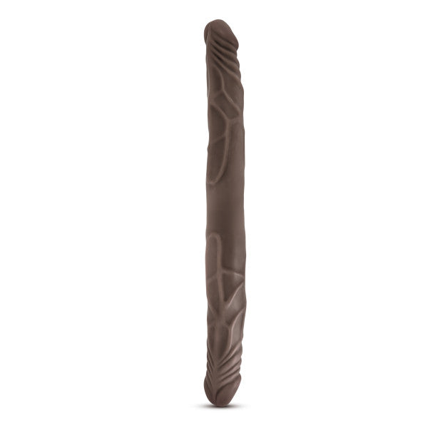 Dr. Skin 14 Double Dildo Chocolate " - iVenuss