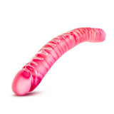 B Yours 18 Double Dildo Pink " - iVenuss