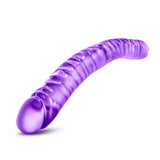 B Yours 18 Double Dildo Purple " - iVenuss