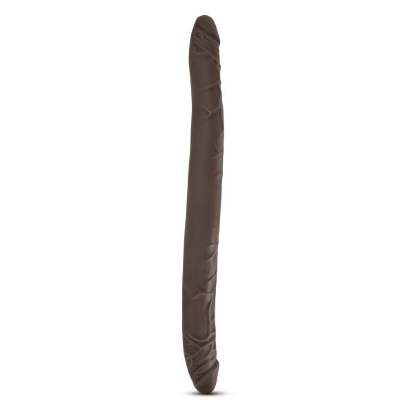 Dr. Skin 16 Double Dildo Chocolate " - iVenuss