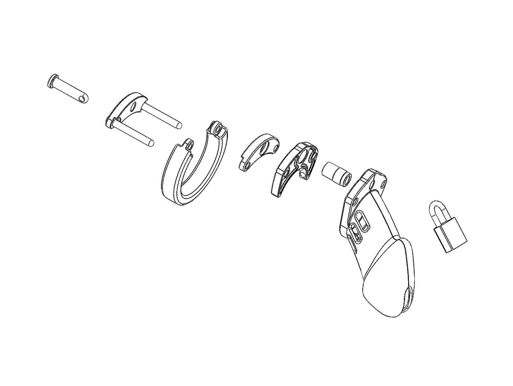 Chastity Clear 3 1-4in Cock Cage - iVenuss