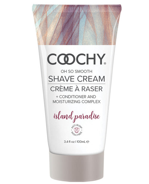 Coochy Shave Cream Island Paradise 3.4 Oz - iVenuss