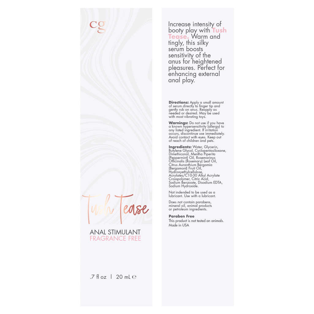 Cgc Tush Tease Anal Stimulant Au Naturel .7 Fl Oz - iVenuss