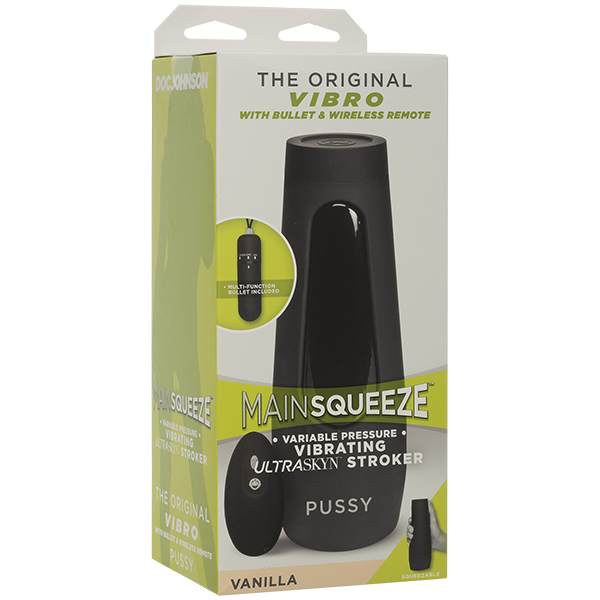 Main Squeeze Original Vibro Pussy Vanilla - iVenuss