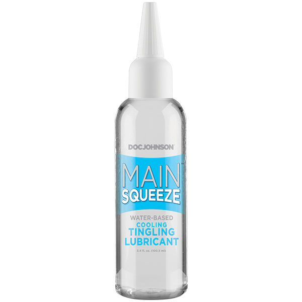 Main Squeeze Cooling Tingling Water Based Lubricant 3.4 Oz - iVenuss