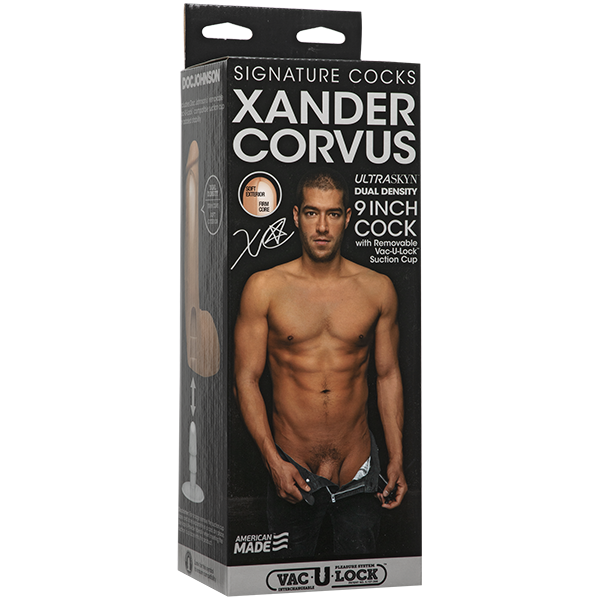 Signature Cocks Xander Corvus 9 In Ultraskyn - iVenuss