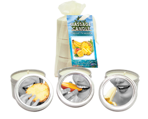 Bag Candle Tropical Trio Mango Margarita- Banana Daiquiri- Pineapple Breeze 2 Oz - iVenuss