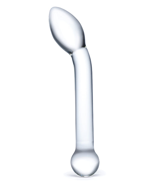 8 In Slimline G Spot Glass Dildo - iVenuss
