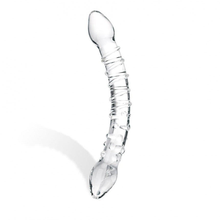 Double Trouble Glass Dildo - iVenuss