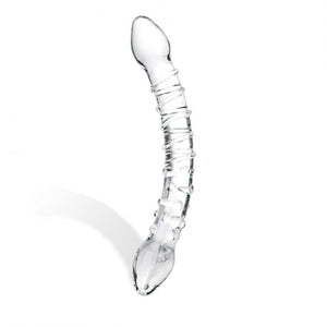 Double Trouble Glass Dildo - iVenuss