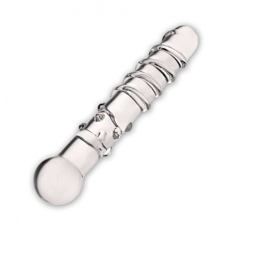 Callisto Clear Glass Dildo - iVenuss