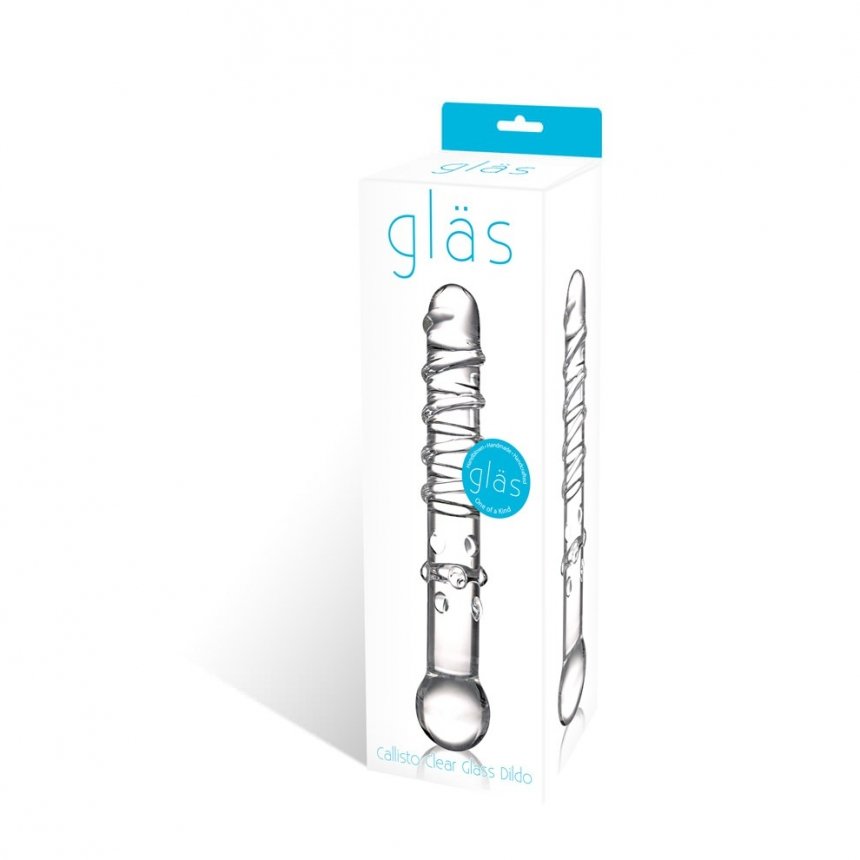 Callisto Clear Glass Dildo - iVenuss