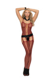 Vertical Striped Bodystocking - iVenuss