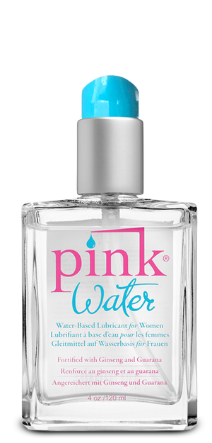 Pink Water 4 Oz Glass Bottle W- Pump - iVenuss