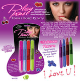 Play Pen Edible Body Paint 4 Pack - iVenuss