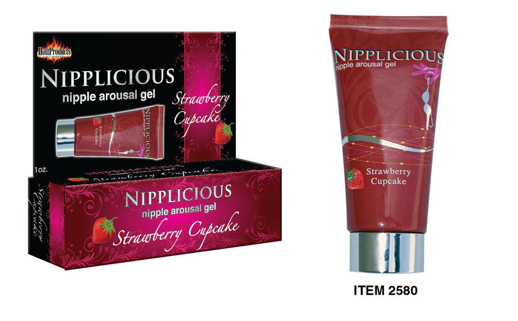 Nipplicious Strawberry Cupcake 1 Oz - iVenuss
