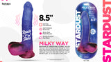 Stardust Milky Way 8.5in Dildo Vibrating