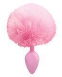 The 9's Cottontails Silicone Bunny Tail Butt Plug Pink