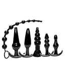 Try-curious Anal Plug Kit Black - iVenuss