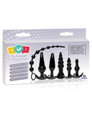 Try-curious Anal Plug Kit Black - iVenuss
