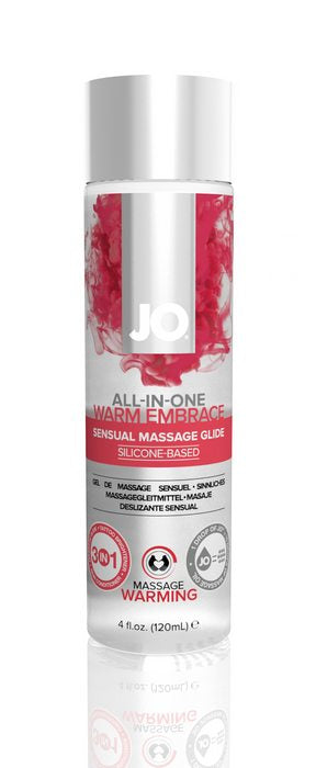 Jo 4 Oz All In One Warming Massage Glide - iVenuss