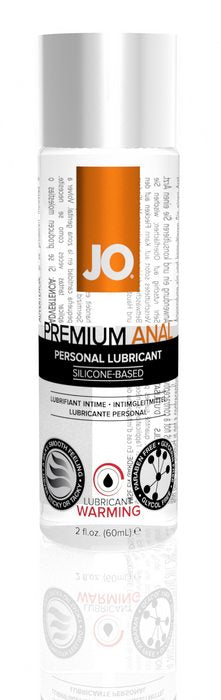 Jo 2 Oz Anal Premium Silicone Lube Warming - iVenuss