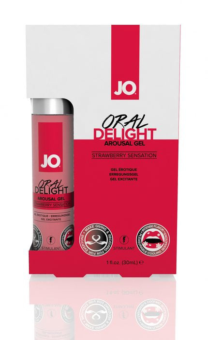 Jo Oral Delight Strawberry Sensation 1 Oz - iVenuss