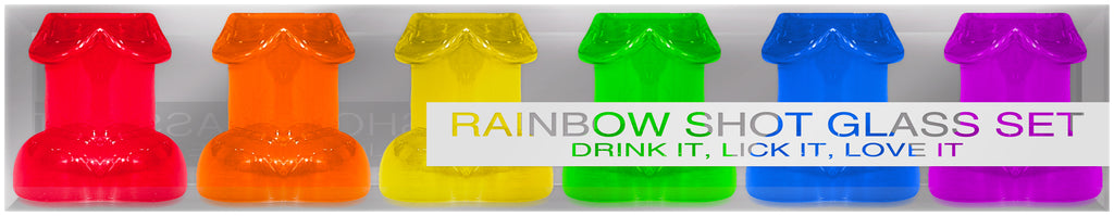 Rainbow Shot Glass Set 6pc - iVenuss