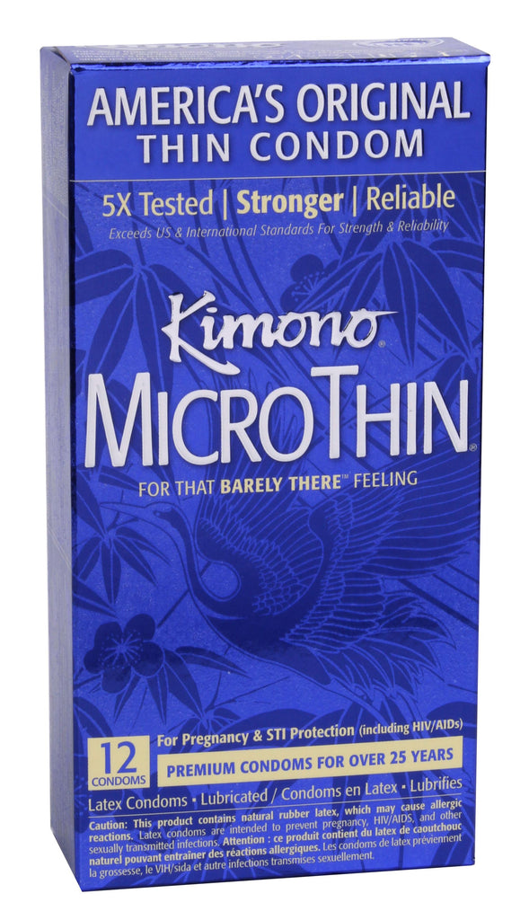 Kimono Microthin Ultrathin 12pk - iVenuss
