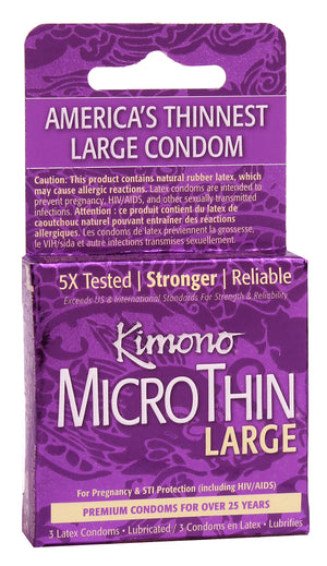 Kimono Microthin Large 3pk - iVenuss