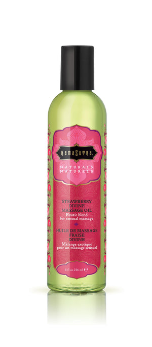 Naturals Massage Oil Strawberry - iVenuss