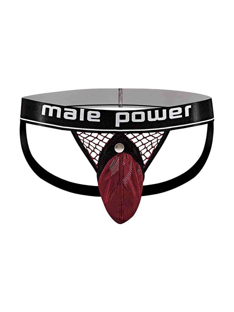 Cock Pit Cock Ring Jock Burgundy L-xl