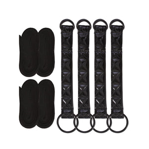 Sinful Bed Restraint Straps Black - iVenuss