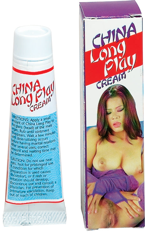 China Long Play Cream .5 Oz - iVenuss
