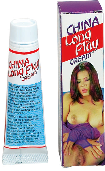 China Long Play Cream .5 Oz - iVenuss