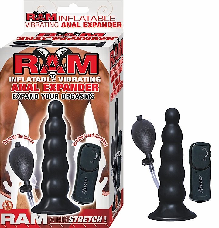 Ram Inflatable Vibrating Anal Expander - iVenuss