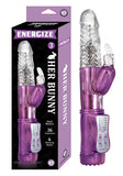 Energize Her Bunny 3 Purple Rabbit Vibrator - iVenuss