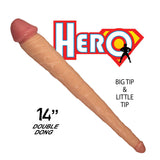 Hero 14in Double Dong White