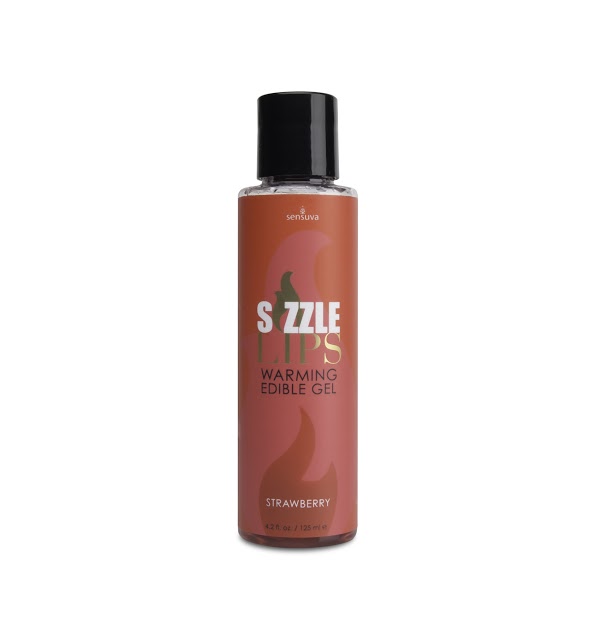 Sizzle Lips Warming Gel Strawberry 4.2 Oz - iVenuss