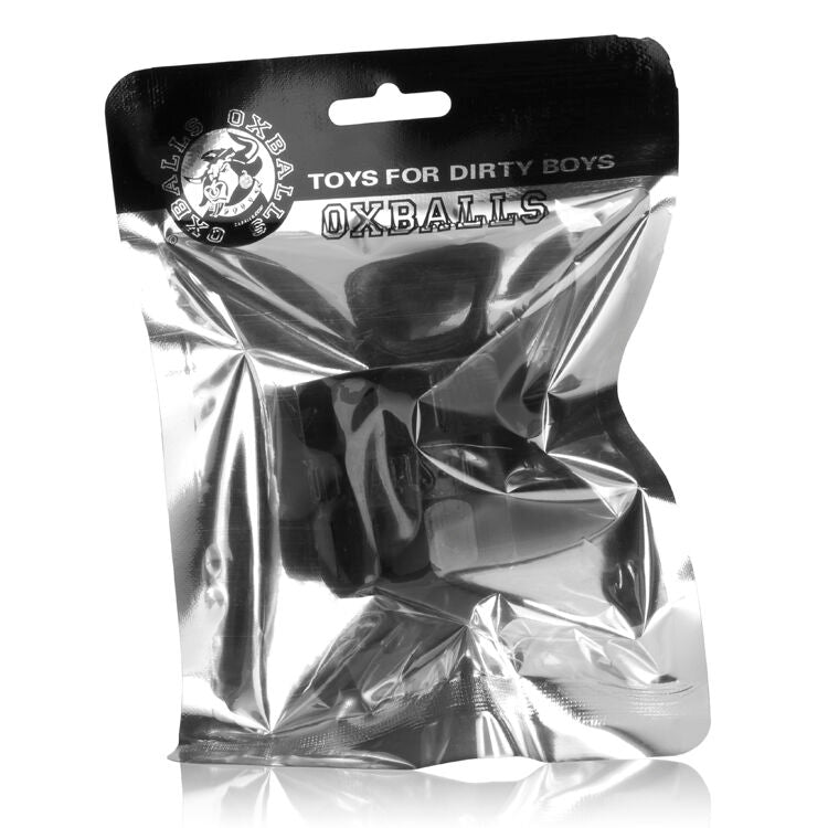 Bullballs 1 Ballstretcher Oxballs Silicone Smoosh Black - iVenuss