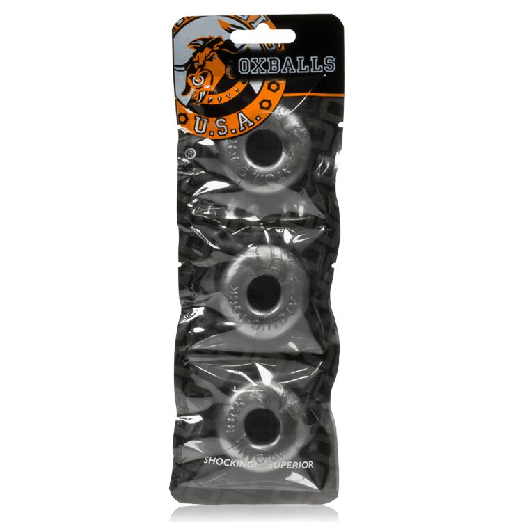 Ringer 3 Pack Cockring Steel - iVenuss