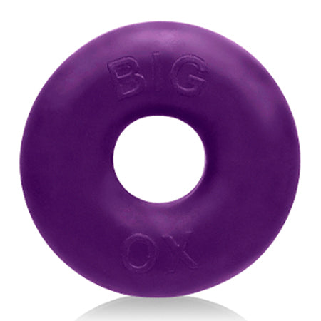 Big Ox Cockring Silicone-tpr Blend Eggplant Ice - iVenuss